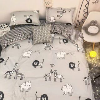 Bộ Chăn Ga Gối Cotton Poly Nhập