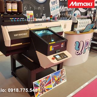 Máy in uv khổ nhỏ Mimaki UJF3042mkii