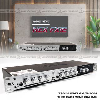 Nâng tiếng Nex Acoustic FX12 Gold – Thiết kế kim loại cao cấp, đèn led nổi bật – Cải thiện âm thanh hiệu quả - Đầy đủ chức năng, đầy đủ kết nối