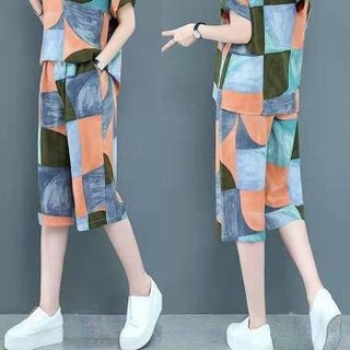 [CAO CẤP] Bộ đồ thể thao lửng mảng màu TT540_HÀNG CHUẨN