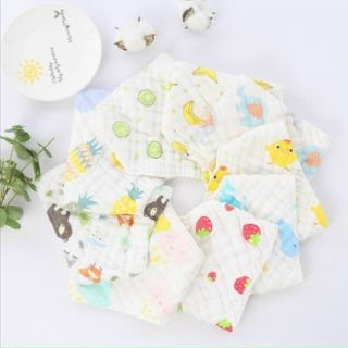 Set 5 yếm xô nhăn Manny