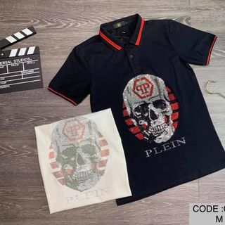 Áo thun nam đình cườm cao cấp