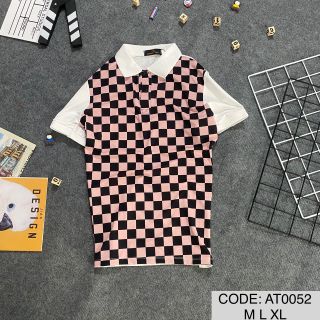 Áo thu họa tiết xoc cả rô