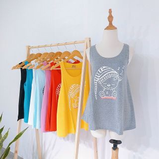 ÁO THUN BA LỖ HÌNH GẤU SIÊU CUTE