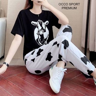 [CAO CẤP] Bộ đồ thể thao bò sữa TT542 [ NHẬT-HÀN QUỐC]