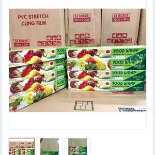 MÀNG BỌC THỰC PHẨM FOOD WRAP 30M