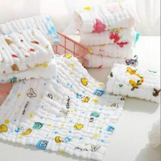 Set 5 khăn sữa nhăn 6 lớp Manny