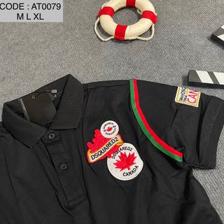 Áo thun nam thêu chữ