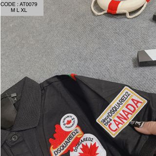 Áo thun nam thêu chữ