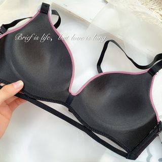 Áo Ngực Không Gọng, Dây Viền Dưới Cup, Cài Sau, Áo Lót, Thời Trang, Thoải Mái Gợi Cảm