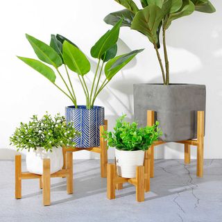 Giá đỡ chậu hoa, cây cảnh - 1 tầng - thanh vuông