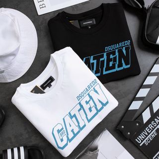 Áo Thun Nam Cổ Tròn Móc Xích