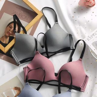 Áo Ngực Không Gọng, Dây Viền Dưới Cup, Cài Sau, Áo Lót, Thời Trang, Thoải Mái Gợi Cảm giá sỉ