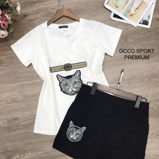 [CAO CẤP] Bộ đồ thể thao con mèo TT403 [ NHẬT-HÀN QUỐC]