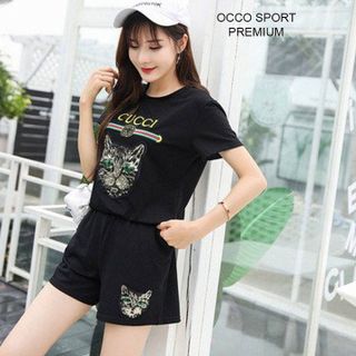 [CAO CẤP] Bộ đồ thể thao con mèo TT403 [ NHẬT-HÀN QUỐC]