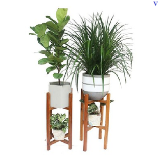 Giá đỡ chậu hoa, cây cảnh - 2 tầng - thanh vuông