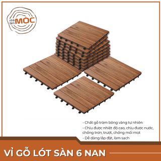 Vỉ gỗ lót sàn ngoài trời, ban công, nhà tắm