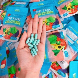 Viên thải độc giảm cân detox cholesterol