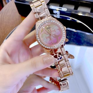 Đồng hồ nữ GUESSE W1201L3 TWIST ROSE GOLD TONE
