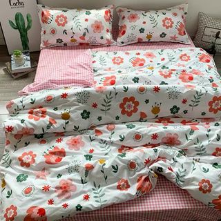 Bộ Chăn Ga Gối Cotton Poly Nhập 01