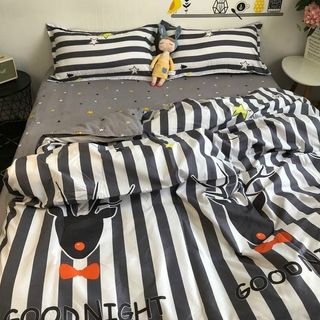 Bộ Chăn Ga Gối Cotton Poly Nhập 01