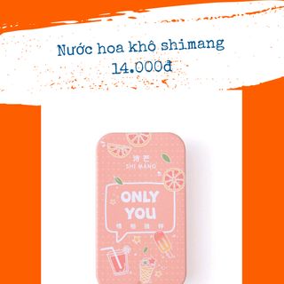 Nước hoa khô dạng sáp giữ mùi 6 - 8h giá sỉ