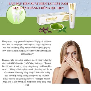 VSMILE kem đánh răng bị caphe