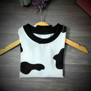 Set đồ bộ cho bé mặc nhà bò sữa đẹp