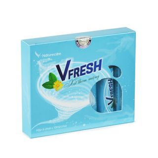 XỊT VFRESH THƠM MIỆNG - NHÃN HÀNG VNATURECARE