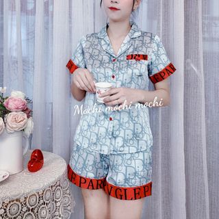 Đồ bộ pijama lụa đùi giá sỉ