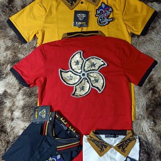Áo thun nam quảng châu phối bo cổ