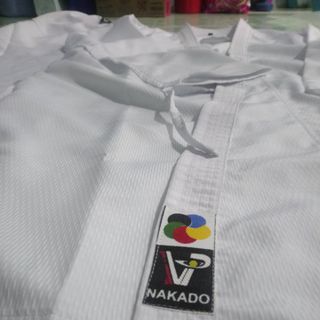 Võ phục Kumite Karate vải kim cương hiệu nakado