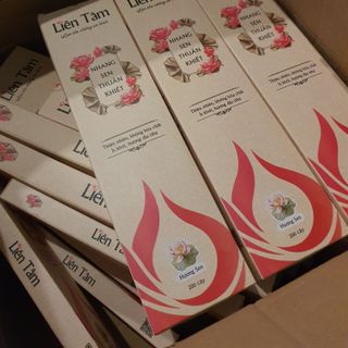 Nhang sạch 100% làm từ đài sen thien nhiên