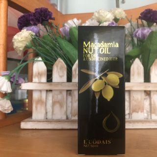 Dầu bóng tóc Maccadamia Nut Oil trái vàng