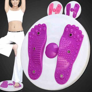 ĐĨA XOAY EO KẾT HỢP MASSAGER CHÂN