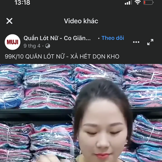 Quần lót nữ siêu rẻ giá