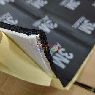 Tấm cách âm 3MAcoustic 3 lớp màu đen siêu chống ồn cho ô tô