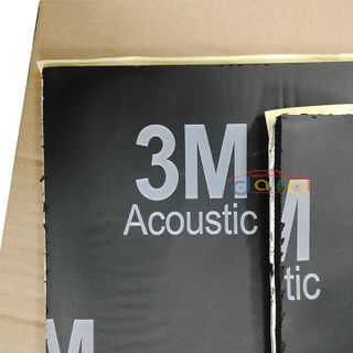 Tấm cách âm 3MAcoustic 3 lớp màu đen siêu chống ồn cho ô tô