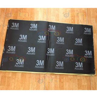 Tấm cách âm 3MAcoustic 3 lớp màu đen siêu chống ồn cho ô tô