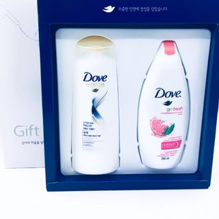 Bộ Dầu Gội Và Sữa Tắm Dove Gift Set Unilever Hàn Quốc giá sỉ