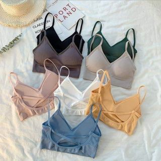 Áo Bra, Croptop, Tập Gym, Yoga, Không Gọng Mẫu Mới, Áo Ngực, Freesize