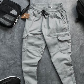 [CAO CẤP] Quần thể thao nam joger kaki túi hộp cao cấp QN55 _HÀNG CHUẨN