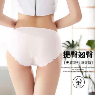 Quần Lót Nữ, Thun Lạnh, Không Đường May, Họa Tiết Hoa Cúc, Kháng Khuẩn, Quần Lót Nhật, Freesize