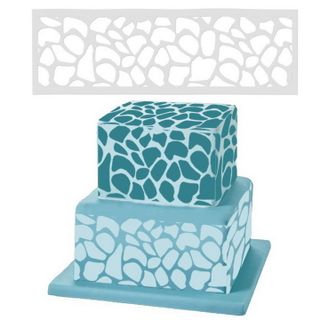 Khuôn Stencil rắc bột, trang trí bánh, làm viền rau câu, Fondant phong cách Hàn Quốc - Mã số 726 giá sỉ