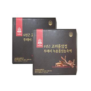 Cao hồng sâm nhung hươu 6 tuổi Goryo ( 250g x 2 lọ ) 6 YEAR GORYO DEER ANTLERS RED GINSENG EXTRACT