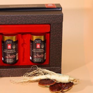 Cao hồng sâm nhung hươu 6 tuổi Goryo ( 250g x 2 lọ ) 6 YEAR GORYO DEER ANTLERS RED GINSENG EXTRACT