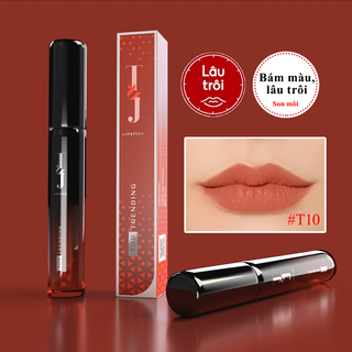 Son đỏ đất Kem Lì T&J Liptick Siêu Mịn,Dưỡng cao, Lên màu cực chuẩn
