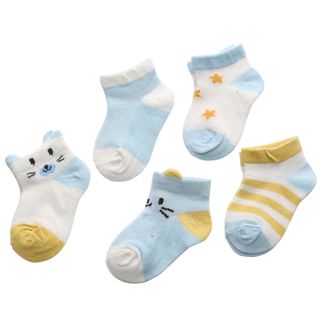 SET 5 đôi tất lưới hình thú cho bé