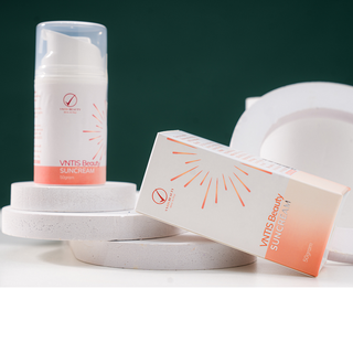 Kem chống nắng mịn mượt, ko bóng dầu, nhờn rít bảo vệ hoàn hảo VNTIS Beauty Sunscreen