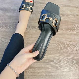 Dép gót bèo da xinh